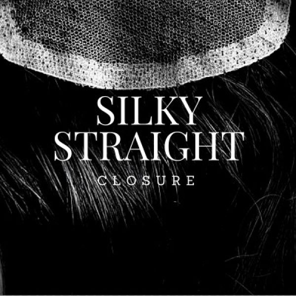 silky straight closure